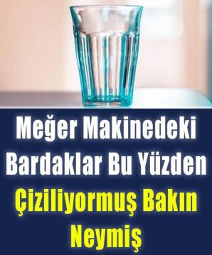 Çözüm bardakları yenilemek değil işte çözüm